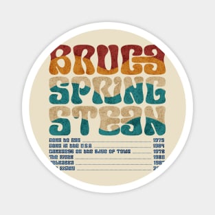 Bruce Springsteen Vintage Magnet